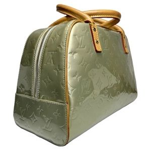 Louis Vuitton Green Monogram Vernis Tompkins Bag